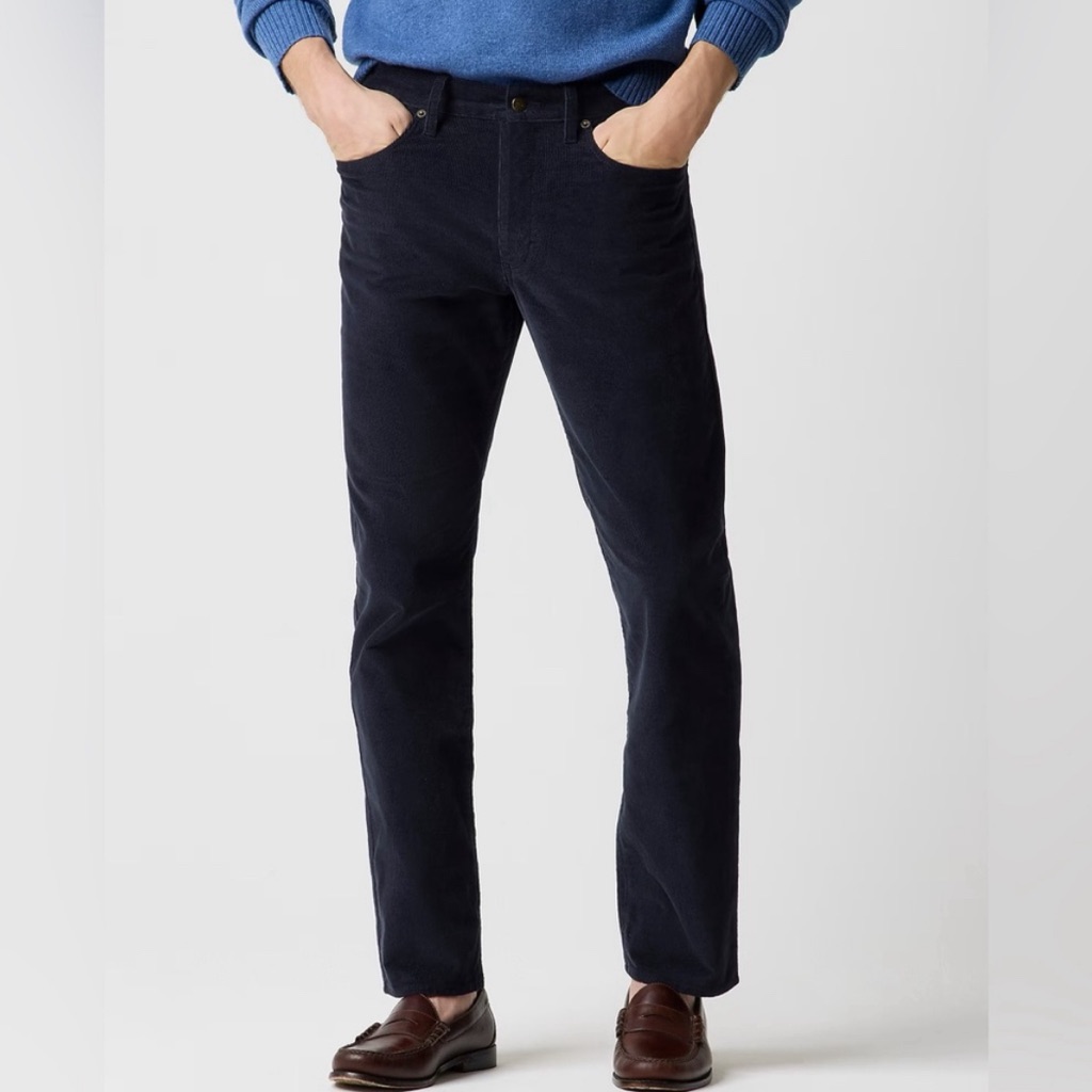 J. Crew Factory Straight-Fit Corduroy Pant Size 32 X 30 New W/ Tag